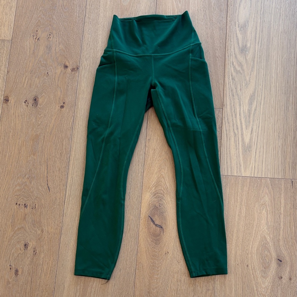 Lululemon Athletica Emerald Green Leggings